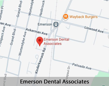 Map image for Will I Need a Bone Graft for Dental Implants in Emerson, NJ